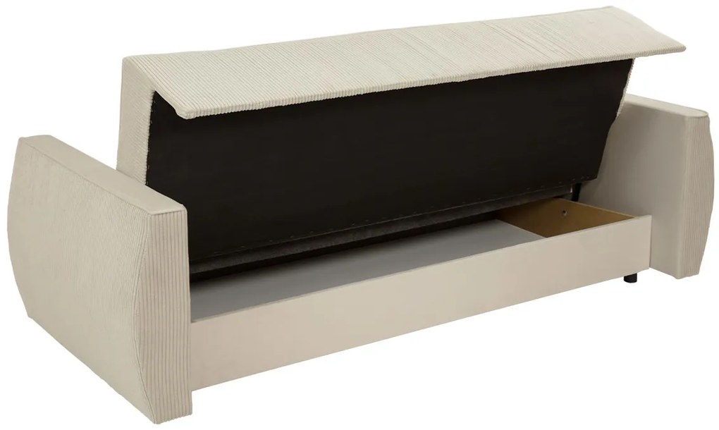 Canapea extensibilă Pexalo (muștar) (cu sp. depozitare). 1105604