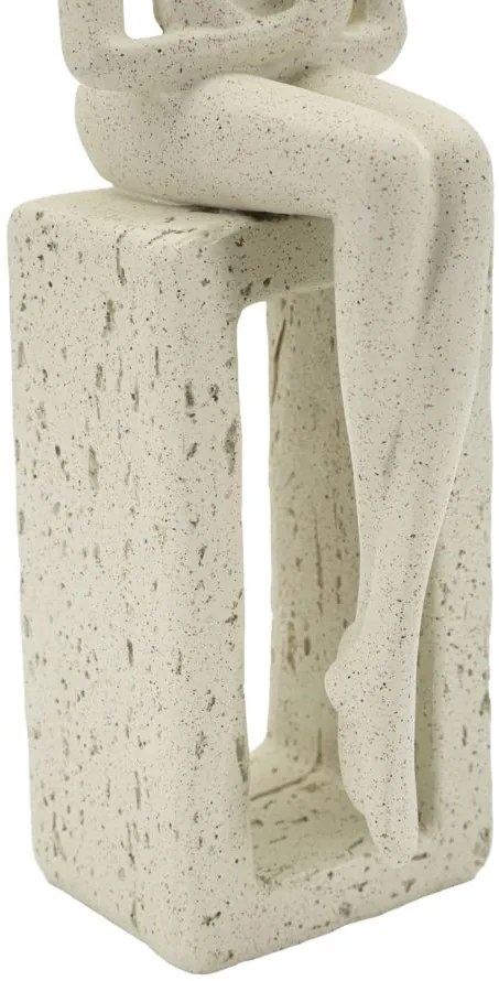 Mauro Ferretti Statueta Decorativa Cm 8,5X6,5X22 | Aosom Romania