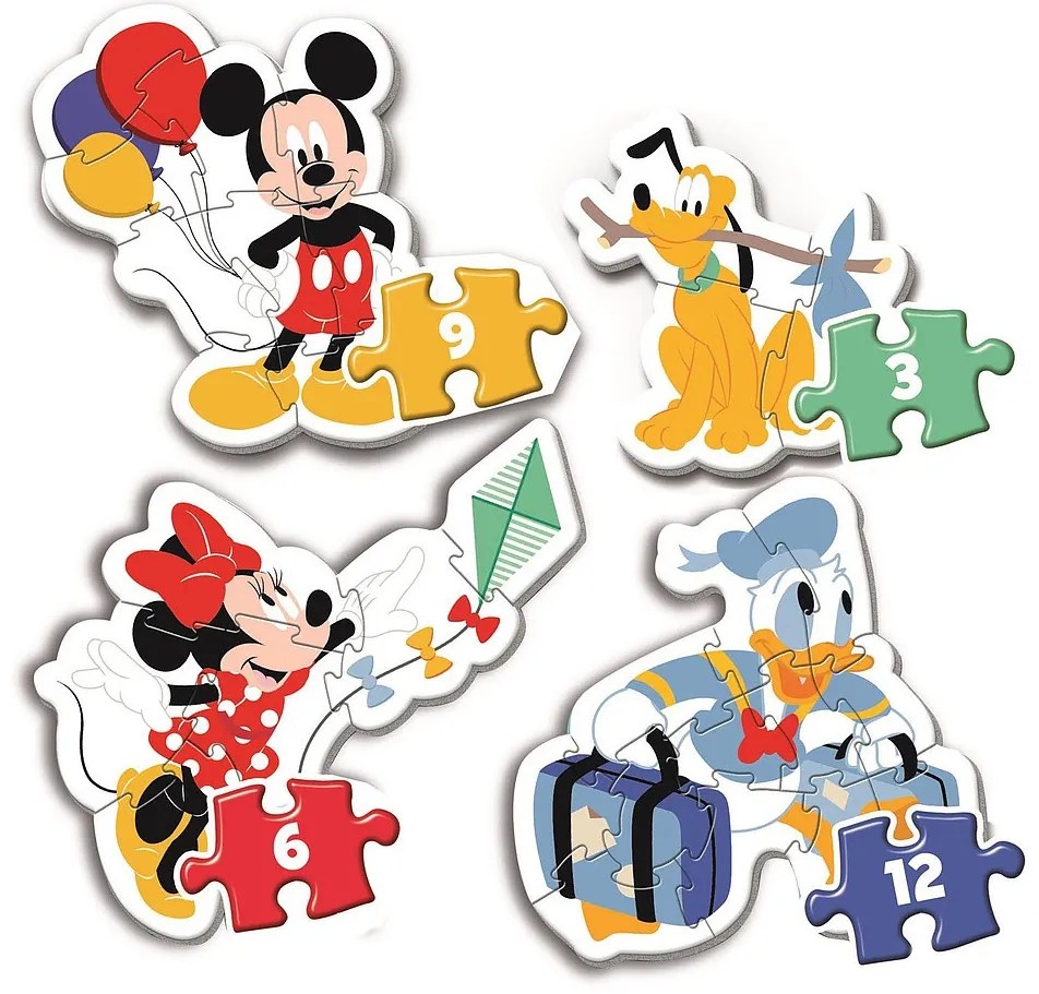 Disney Mickey My First baba forma puzzle Clementoni