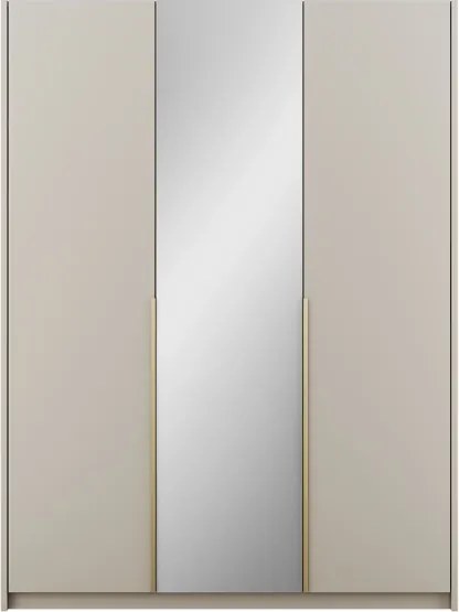 Dulap Alera III Hinged – cu oglindă – 148x58x204 cm – Cașmir – Alera III Hinged Dulap – Varianta 2