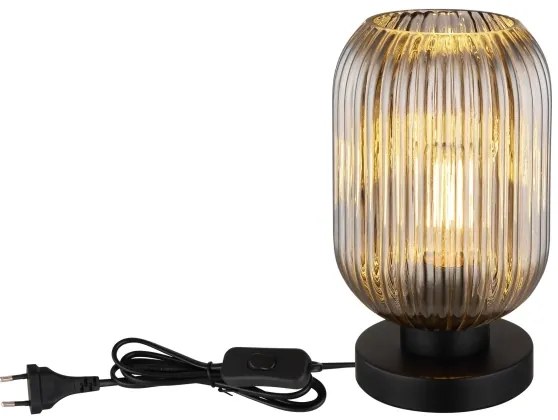 Lampă de masă Globo 15469TS NORMY 1xE27/40W/230V gri
