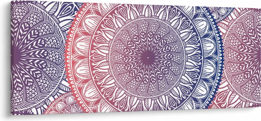 Tablou din mandale (120x50 cm)