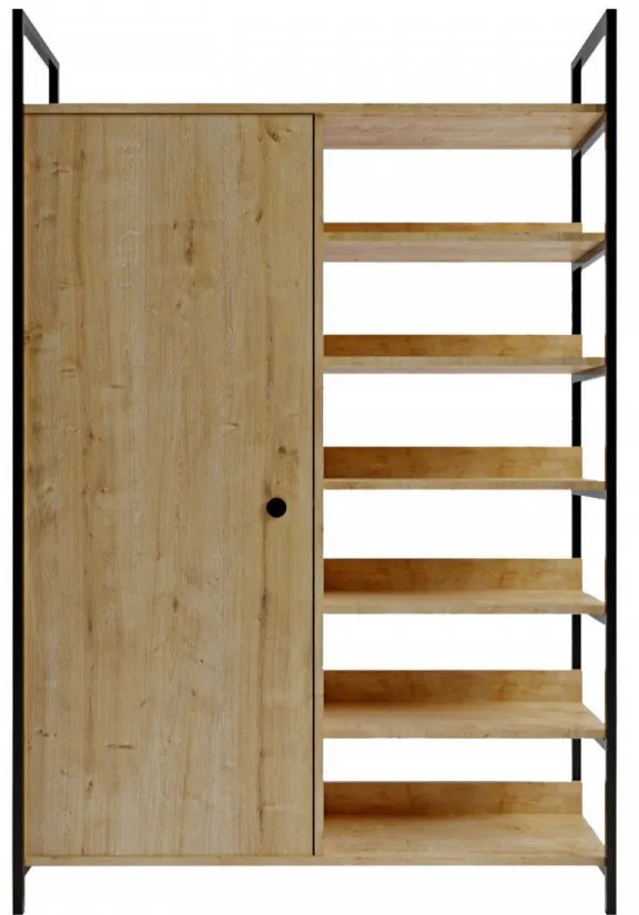 Dulap pentru Haine L613, Stejar