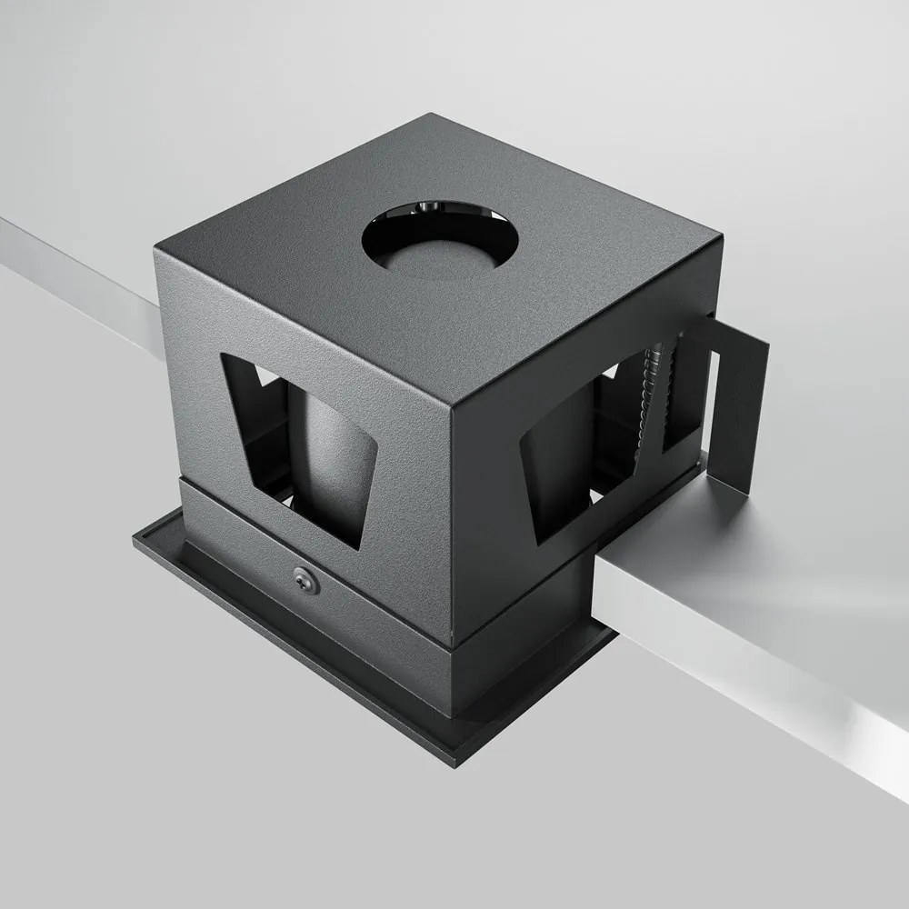 Spot LED incastrabil design tehnic Modern negru