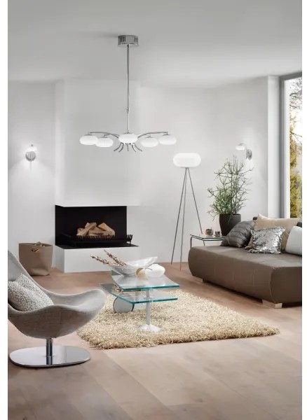 EGLO 86817 - Lampadar OPTICA 2xE27/60W