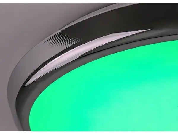 Plafonieră LED RGB pentru baie BALTHASAR LED/18W/230V IP44 Rabalux + telecomandă