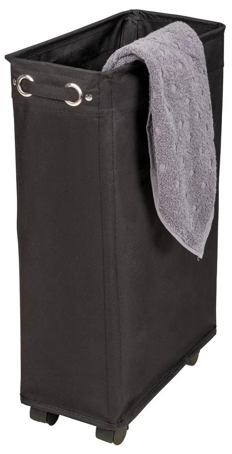 Coș de rufe Wenko Corno, negru