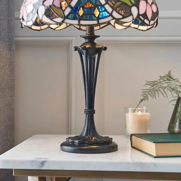 Endon 64327 - Lampă de masă Tiffany SULLIVAN, 2xE14/40W/230V, diametru 30 cm