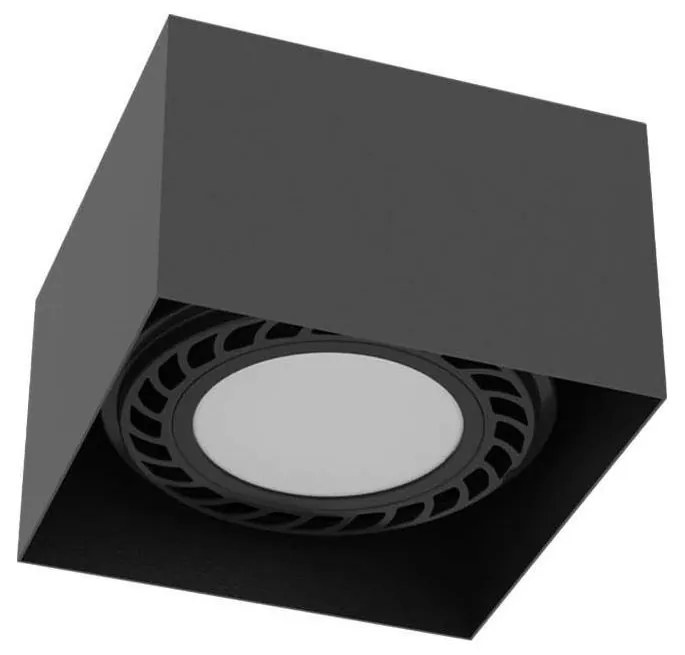 Brosline 1267 - Spot CAGE 1xGU10/18W/230V, negru