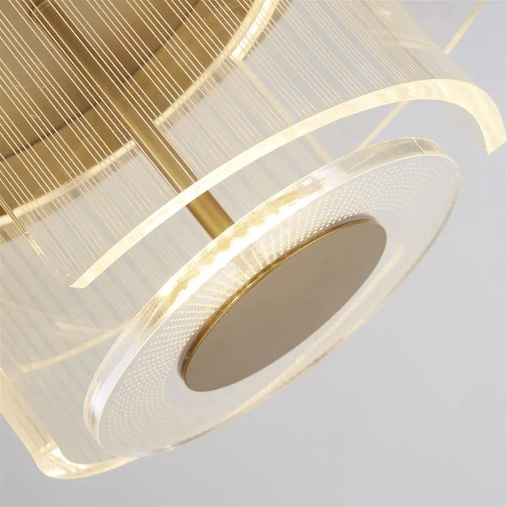 Plafoniera, Lustra LED aplicata moderna Deco