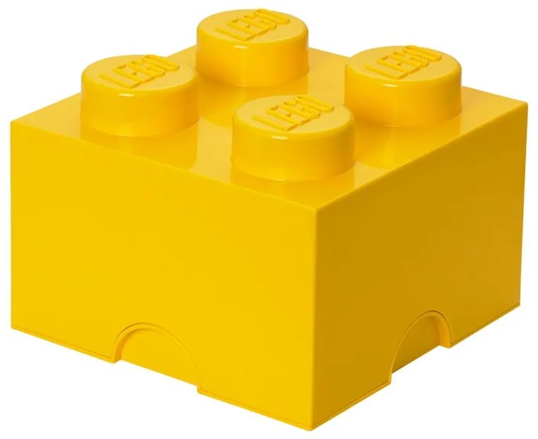 Cutie depozitare LEGO®, galben