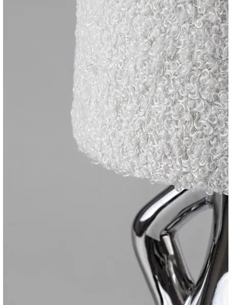 Lampă de masă Rabalux 74216 SMURFY 1xE14/40W/230V crom lucios