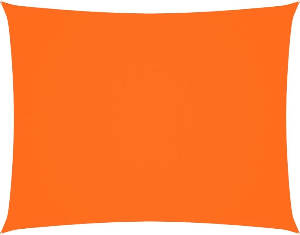 vidaXL Parasolar, portocaliu, 2,5x3,5m, țesătură oxford dreptunghiular