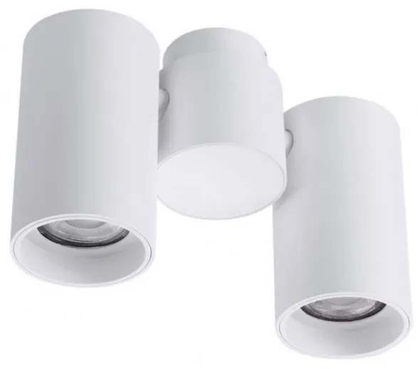 Spot modern directionabil aplicat tavan/plafon MAKALU 2 GU10 alb