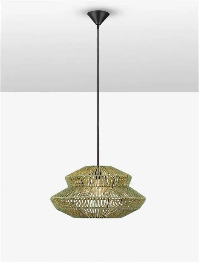 Lustra/Pendul design natural NUA verde