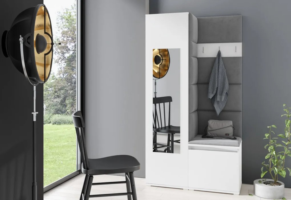 Expedo Set hol EUGENIO 13, 95x185x40, alb/trinity 15