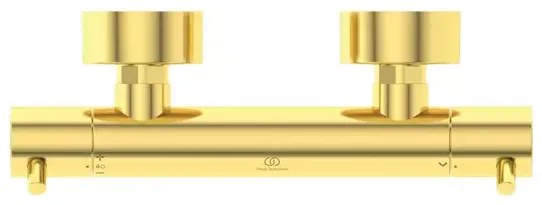 Baterie dus termostatata Ideal Standard Ceratherm T125 auriu periat