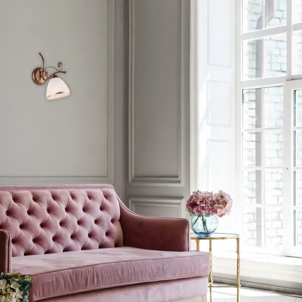 Aplică perete RETRO II 1xE27/60W/230V