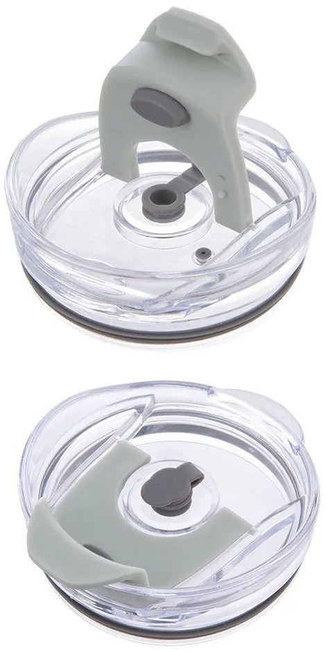 Cană termos verde salvie cu pai 1,2 l Termo – Orion