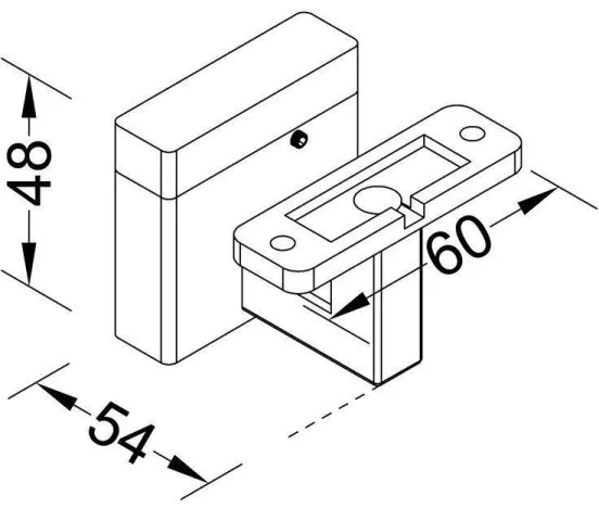 Aplică LED pentru tablouri Deko-Light 687086 AYLEEN LED/3,2W/230V crom