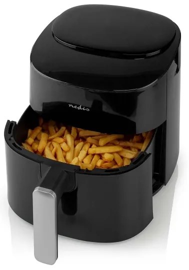 Friteuză cu aer cald 4,2 l 1300W/230V/240 min Nedis KAAF160BK