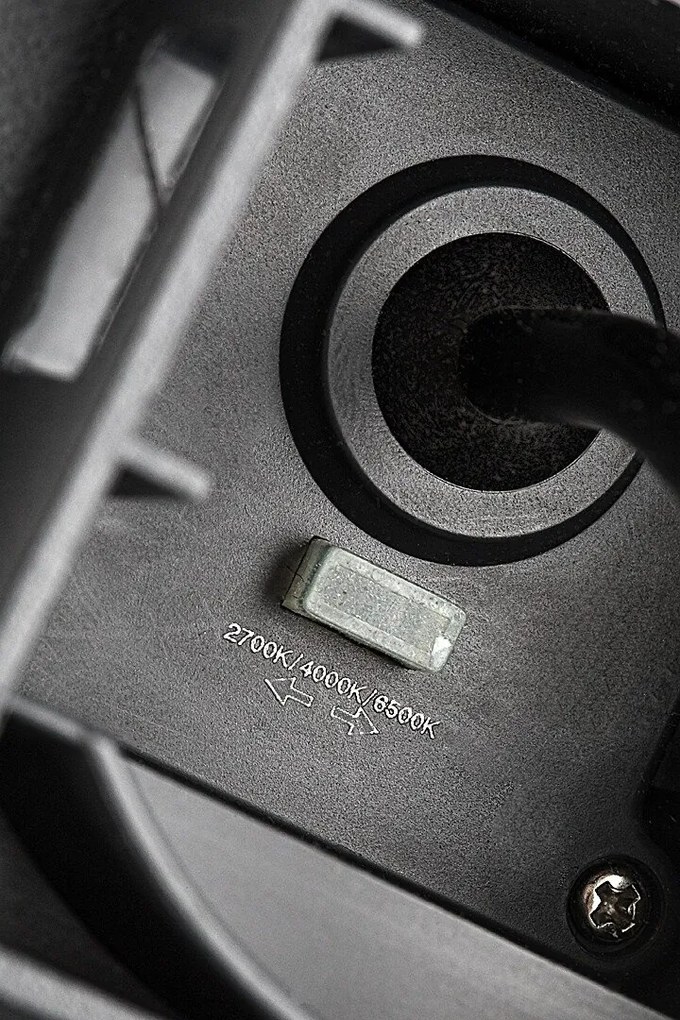 Aplica LED CCT perete exterior IP65 Urfa Line antracit