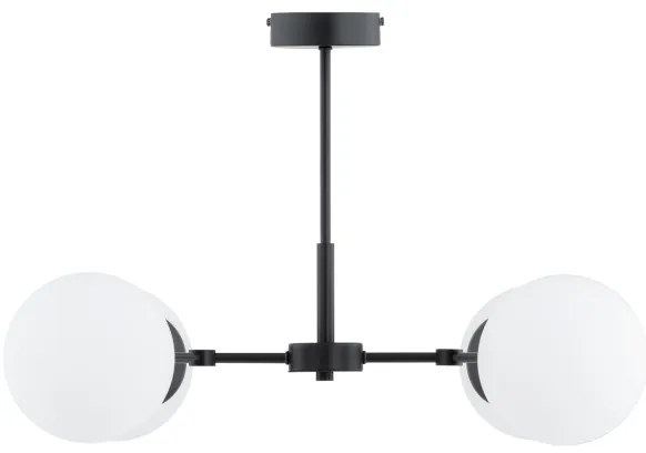 Lustră pe tijă FOTON 4xE14/10W/230V negru