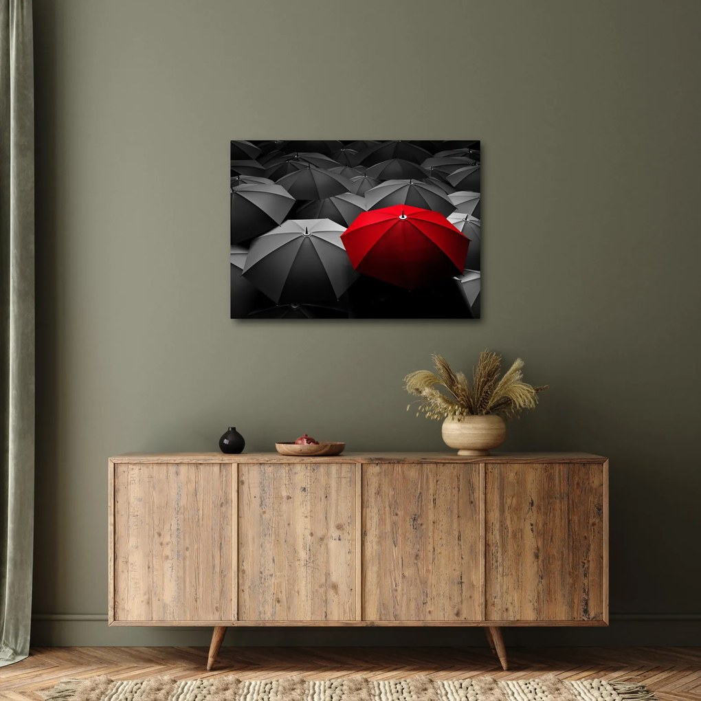 Tablou cu umbrele deschise (70x50 cm)
