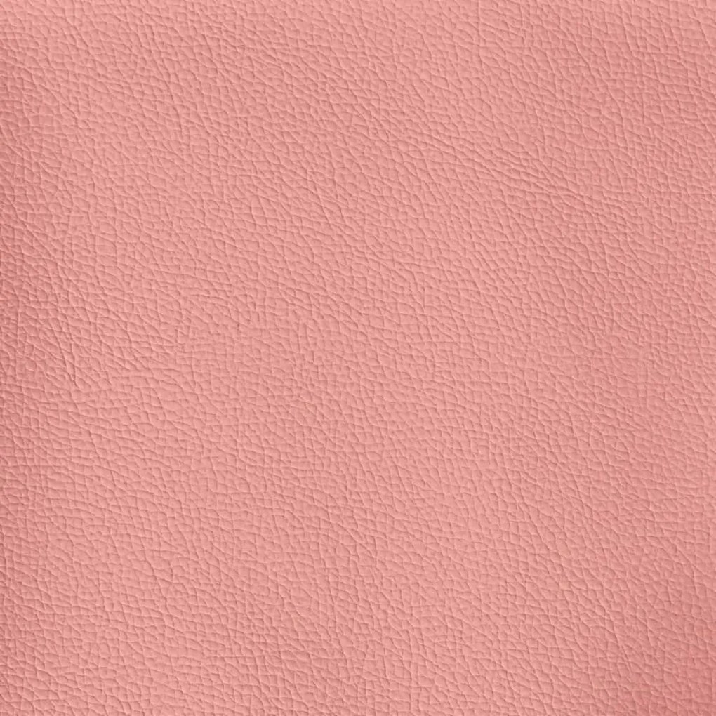 Fotoliu de birou rabatabil, roz, piele ecologica 1, Roz
