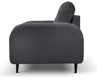 Fotoliu tapițat CLOUDY, gri