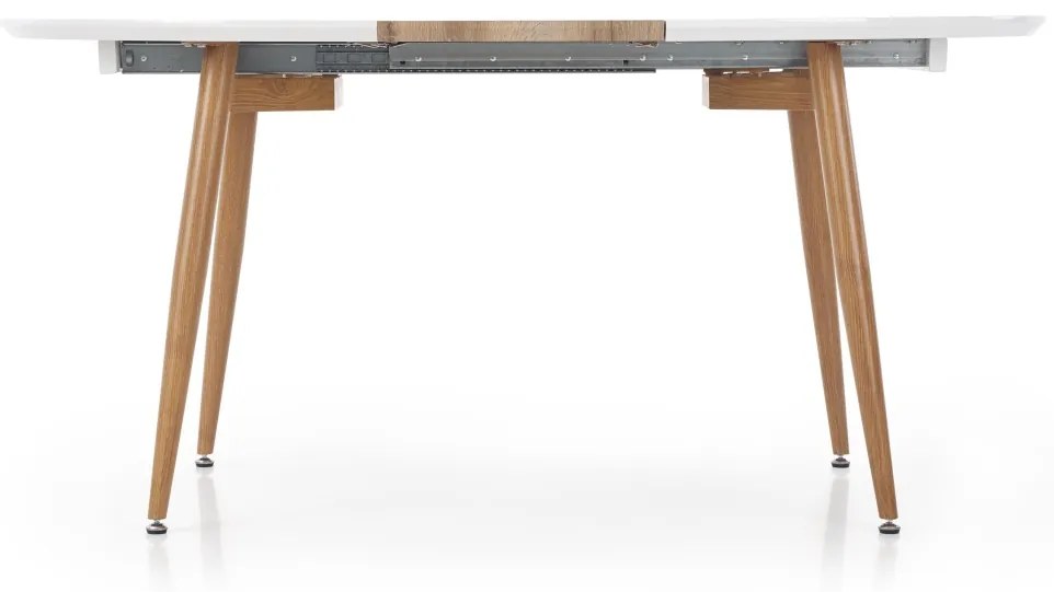 Masa extensibila Edward Honey Oak - L 120-200 x l 100 x h 75 cm