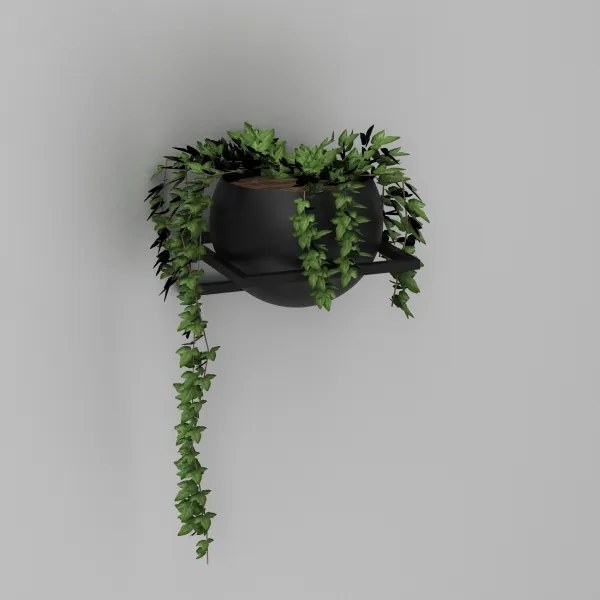 Ghiveci mural 27x29 cm negrua