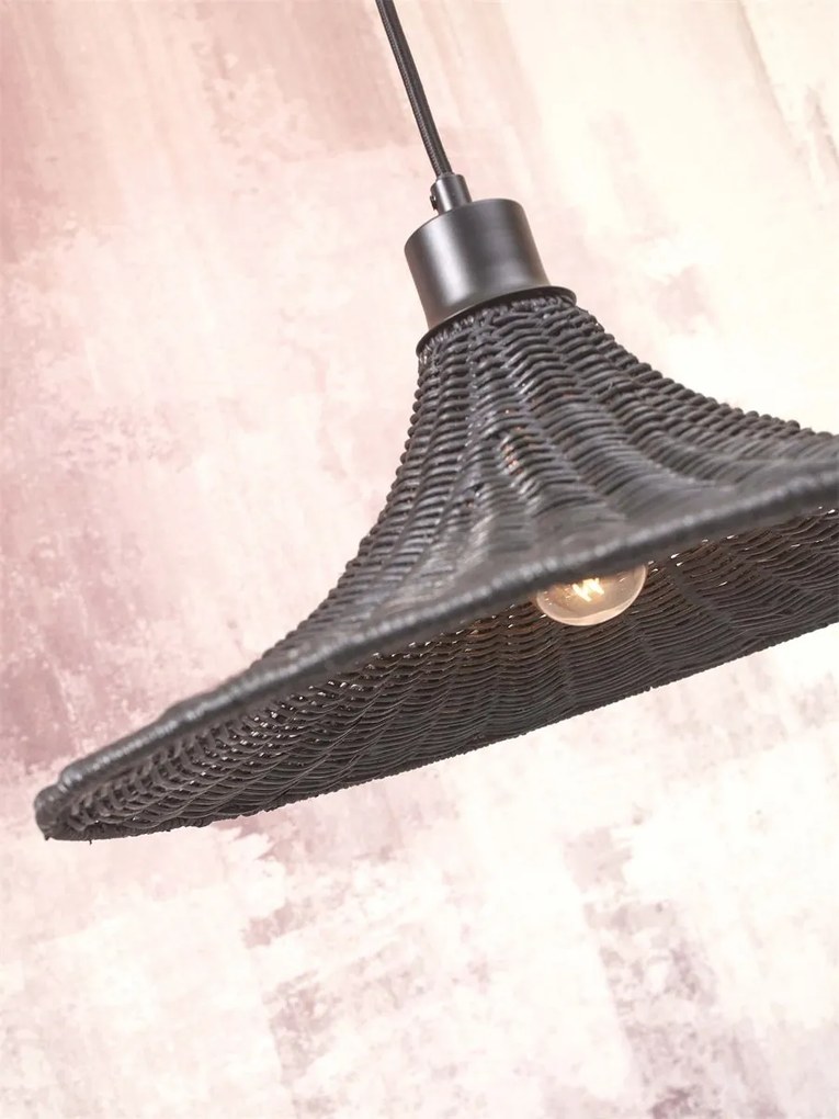 Lustra/ Pendul eco din ratan Borabora 40cm S, bl