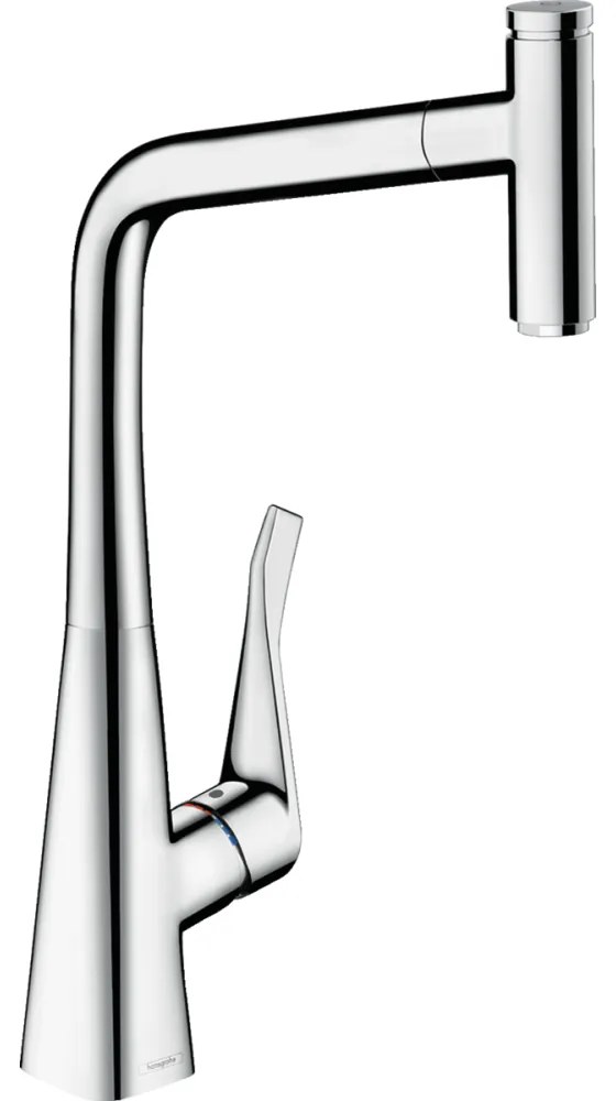 Baterie chiuveta monocomanda 320, cu pipa extractibila, crom