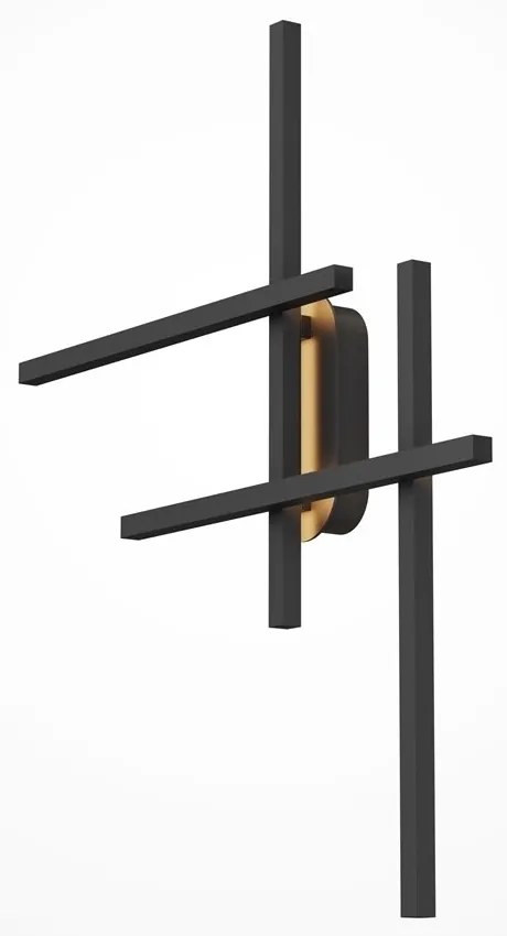Aplica LED stil minimalist Model negru
