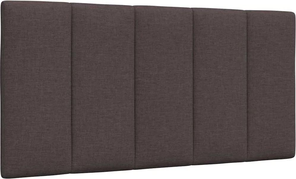vidaXL Pernă pentru tăblie de pat, Hanko, maro închis, 100 cm, material textil