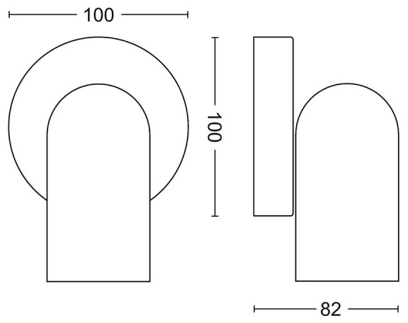 Philips 50581/31/PN - Lampa spot MYLIVING PONGEE 1xGU10/5,5W/230V