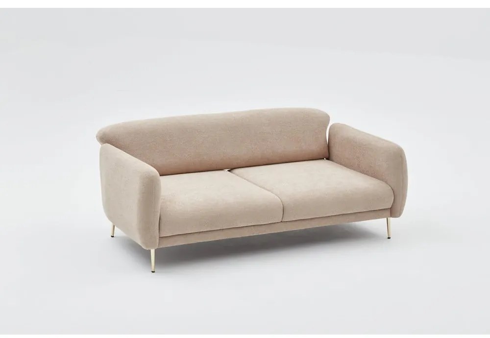 Canapea bej extensibilă 210 cm Simena – Balcab Home