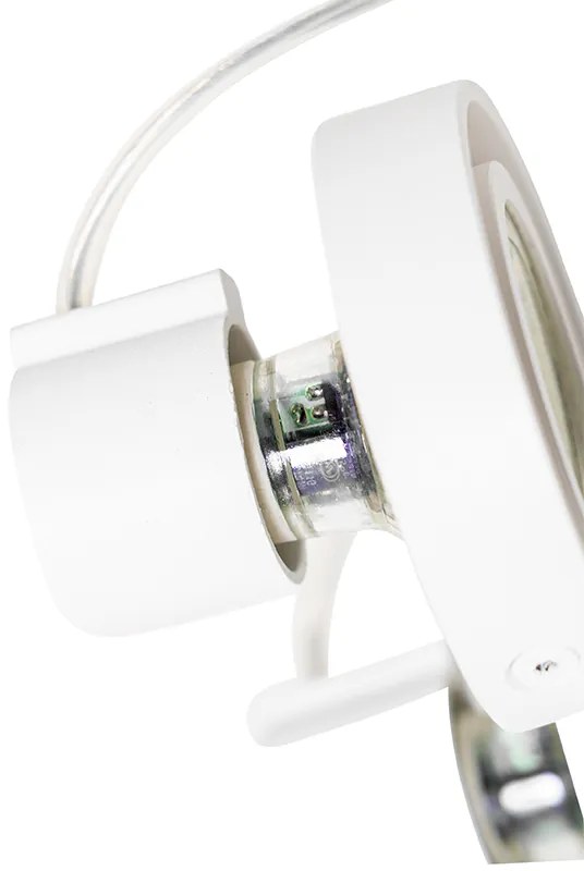 Spotlight modern alb cu 2 lumini - Master 50