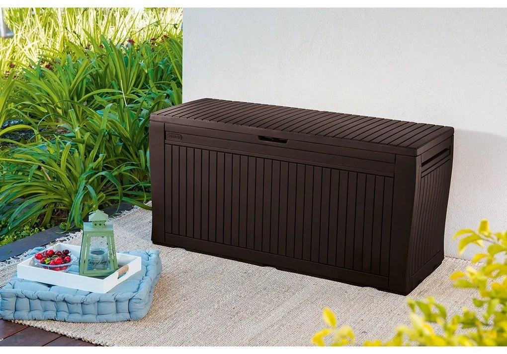 Keter Cutie de depozitare pentru grădină Comfymaro, 270 l