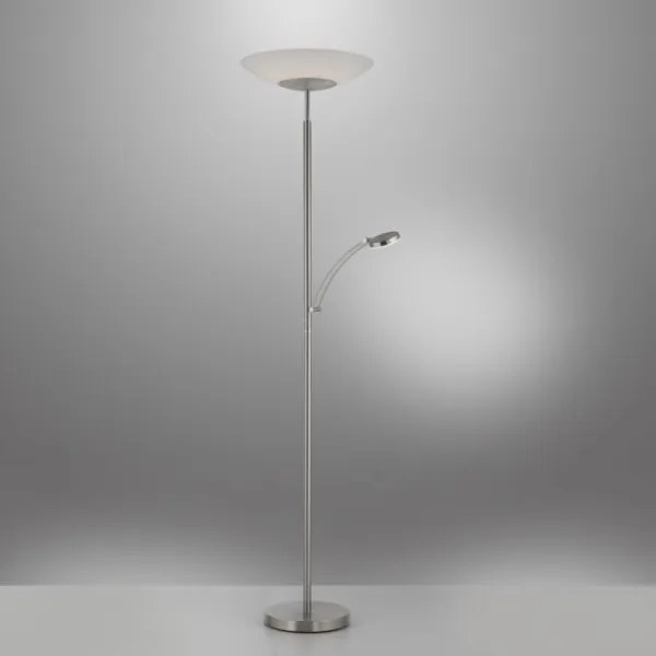 Lampadar LED dimabil Paul Neuhaus ALFRED 1xLED/28W+1xLED/4W/230V crom