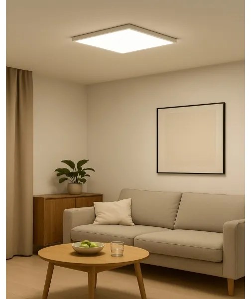 Plafonieră LED 40W/230V 3000/4000/6500K 50x50 cm alb