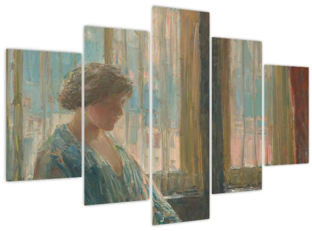 Tablou - Childe Hassam, The New York Window, reproducere (150x105 cm)