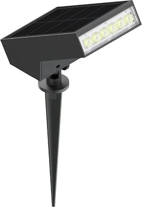 Lampă solară LED Viking, 1,4 W, 3,7 V, IP65, 3000 K