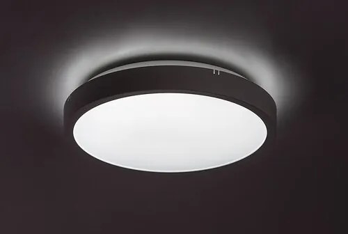 Plafoniera pentru baie, Protectie IP44 Alenzo D-30,5cm alba