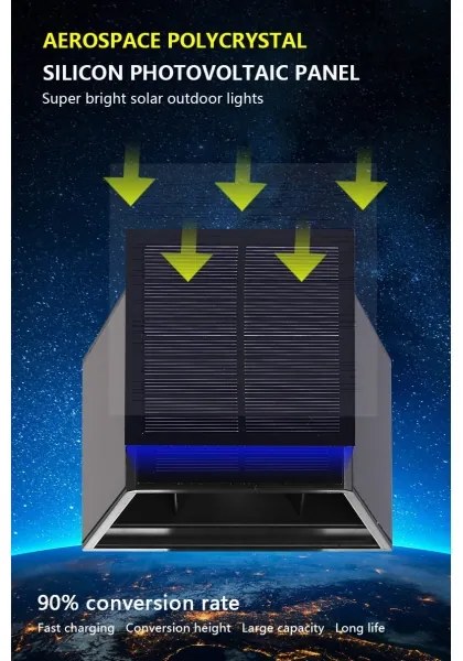 Immax 08489L - Lampă solară LED de perete cu senzor LED/2W/5V IP54