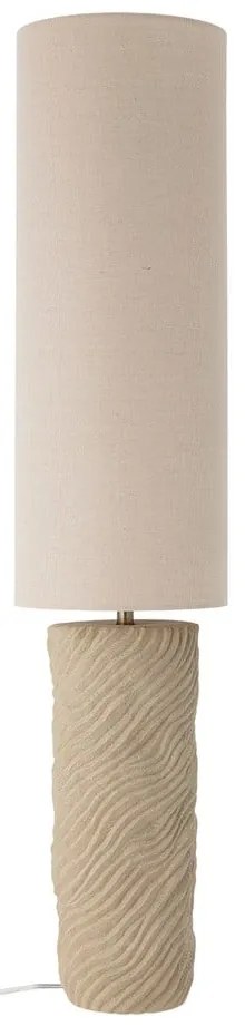 Lampadar în culoare naturală cu abajur textil (înălțime 110 cm) Payah – Bloomingville