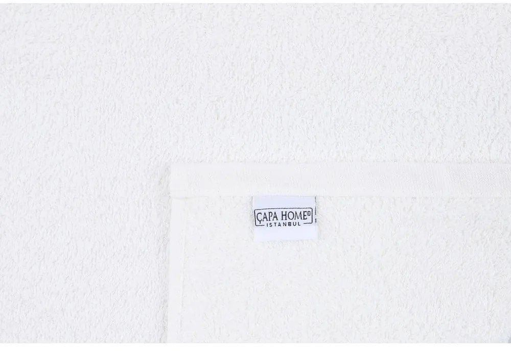 Prosoape de baie albe 4 buc. din bumbac Linda – Foutastic