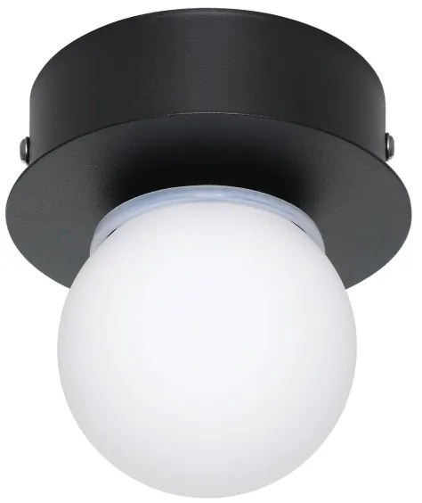 Plafonieră LED pentru baie Eglo 900659 MOSIANO LED/3,3W/230V IP44 negru