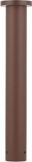 Stalp de exterior LED 2700K, IP65 BAST H-45cm corten